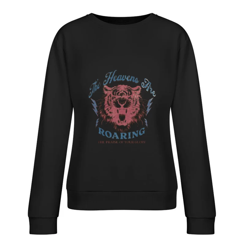 Rugissement des Lions, Ciel, Gloire Femme Sweat-shirt à enfiler