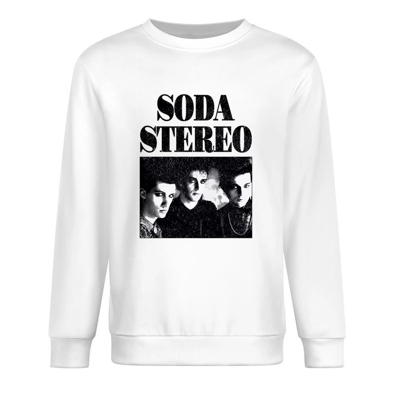 Soda Stereo Band Retro Male Pullover Sweatshirt