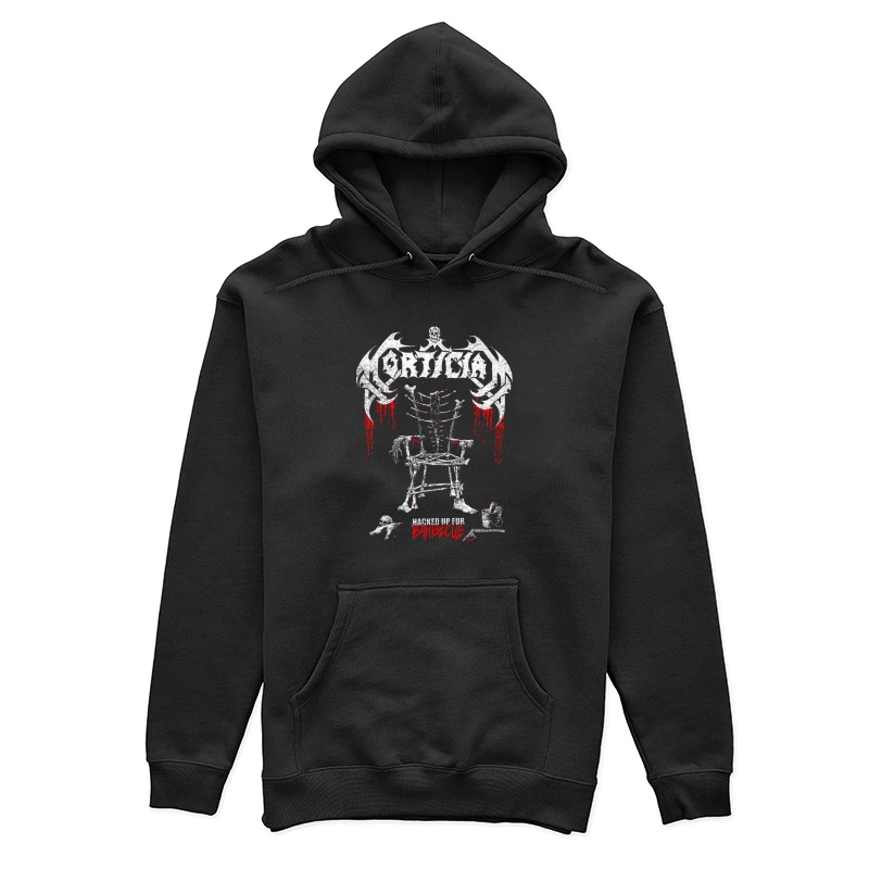 Mortician Hacked Up For Barbeque Female Pullover Hoodie