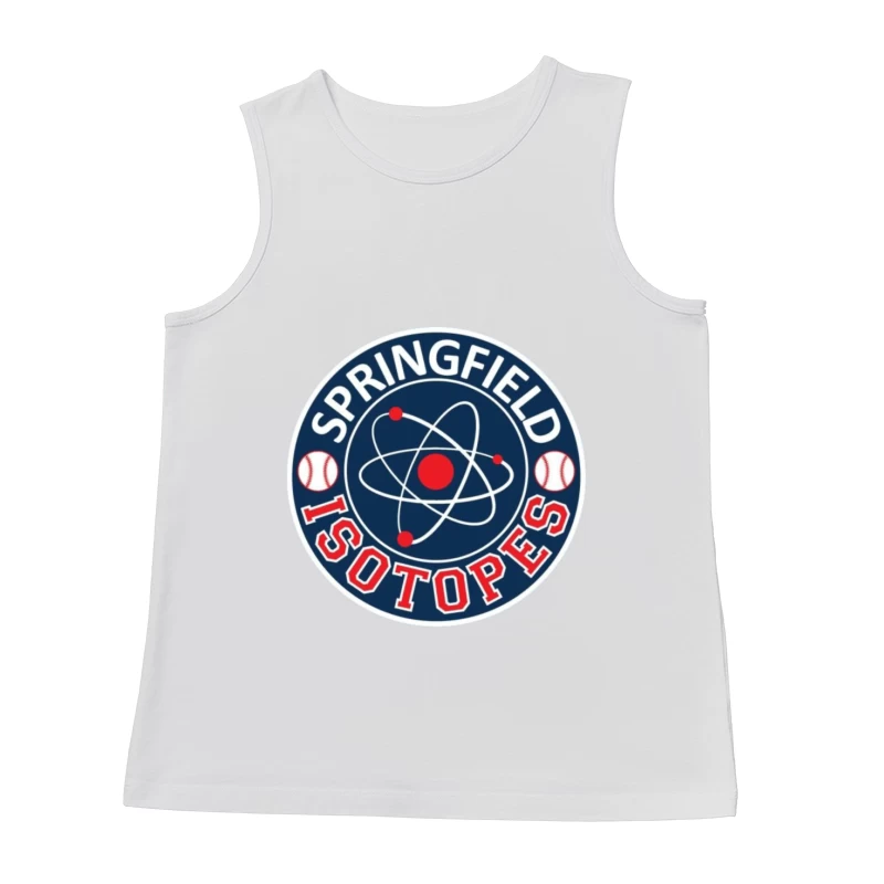 Springfield Isotopes Baseball 2 Male Tank Top