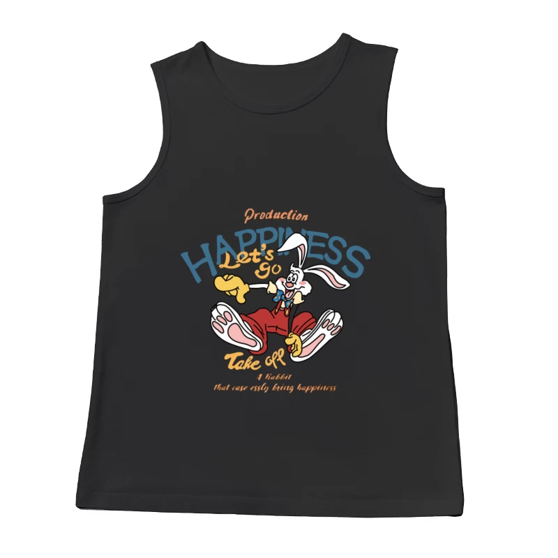 Glückliche Hasenabenteuer Herren Tanktops
