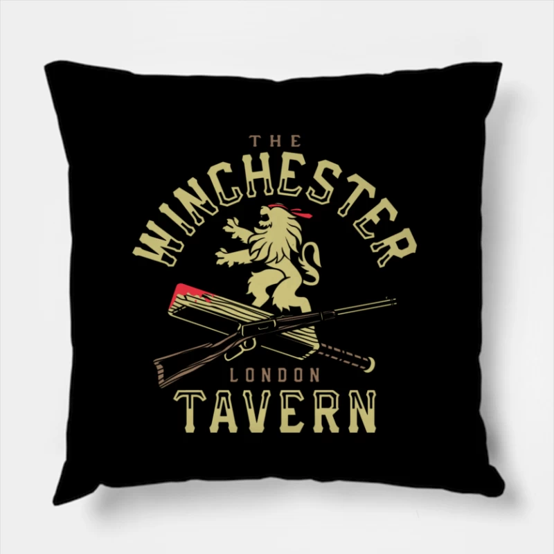 Winchester Tavern  2 Throw Pillow