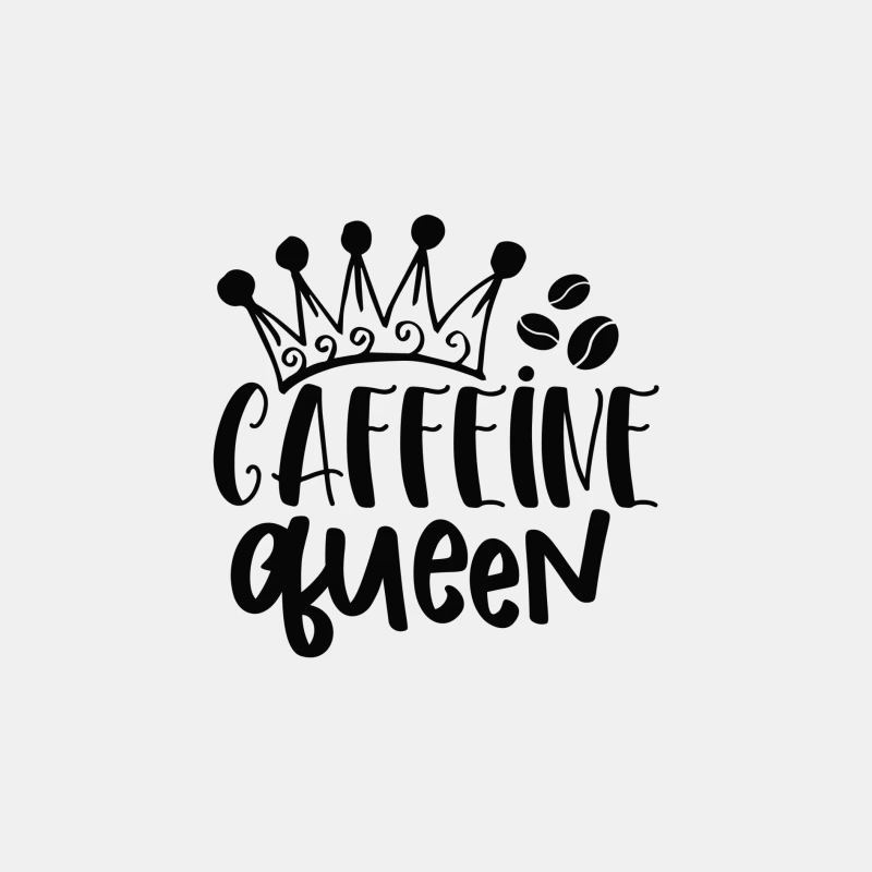 Reine de la Caféine avec Couronne Homme Débardeur