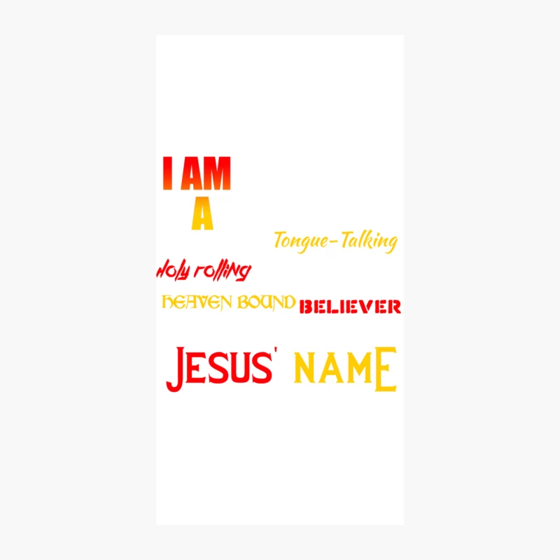 Apostolic Believer iPhone Case