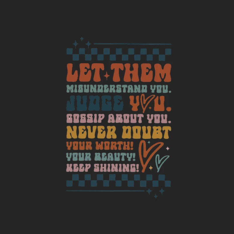 Message inspirant sur la valeur personnelle Homme Sweat-shirt à enfiler