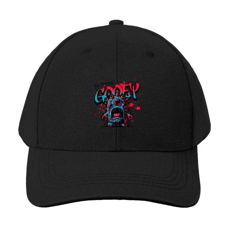 Eye Monster Graffiti Character in Urban Art Style Baseball Cap