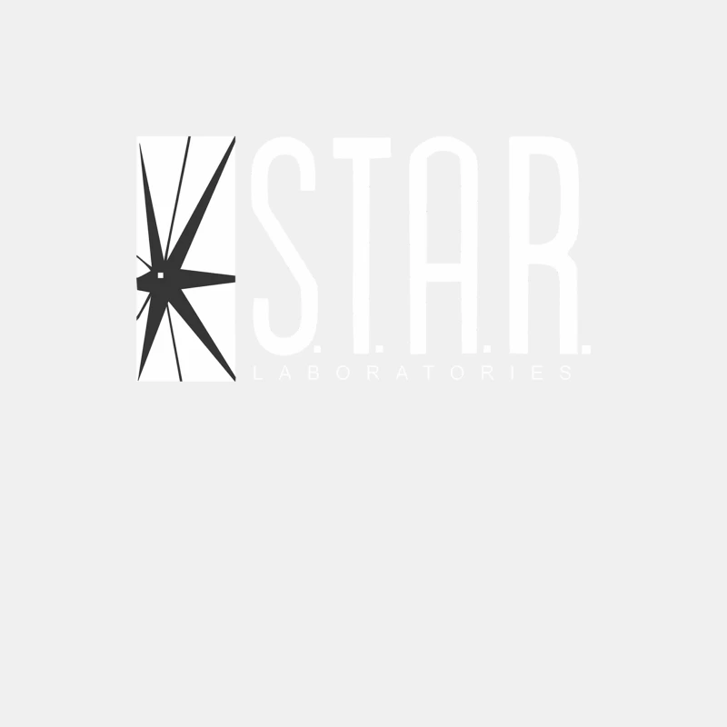 Minimalist Black and White Geometric Star Design Male Tank Top