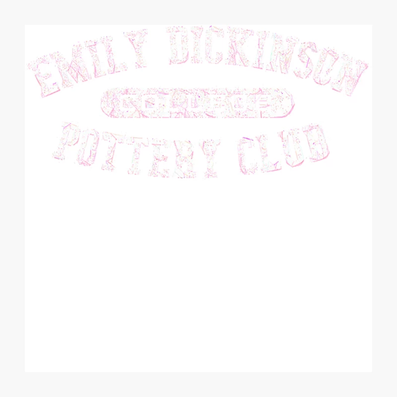 Emily Dickinson Pottery Club Pin
