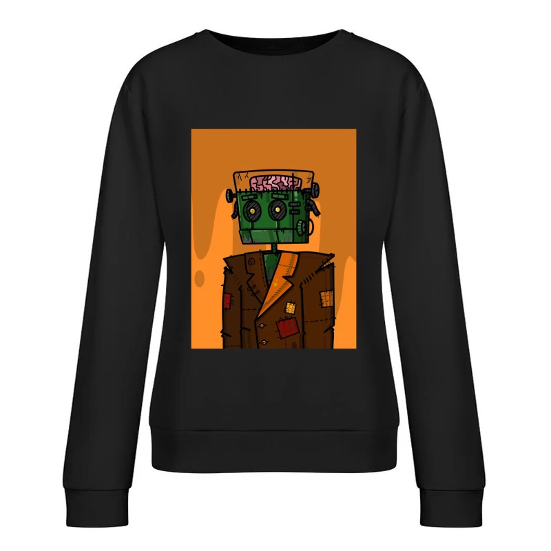 Robokite Frankstein Female Pullover Sweatshirt