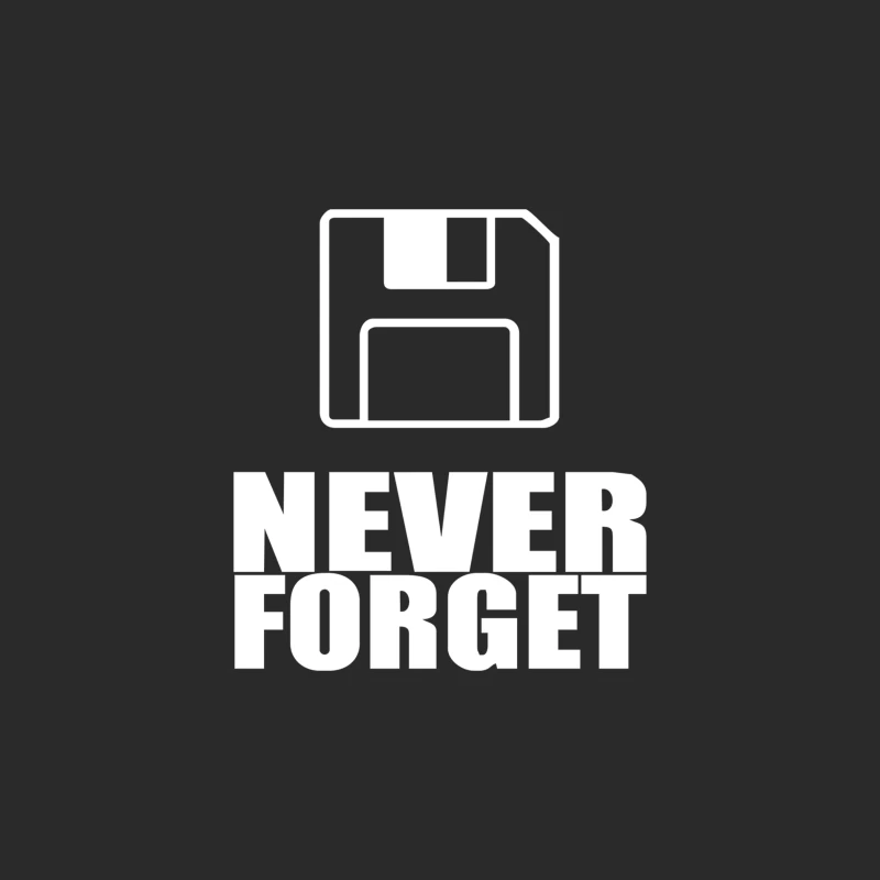 Never Forget 3.5 Floppies Baseball Cap