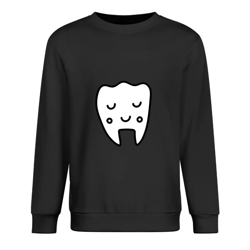 Illustration de dent heureuse Homme Sweat-shirt à enfiler