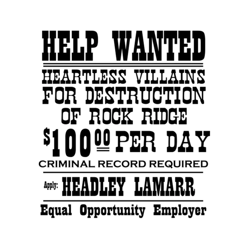 Blazing Saddles Wanted Poster Tapestry