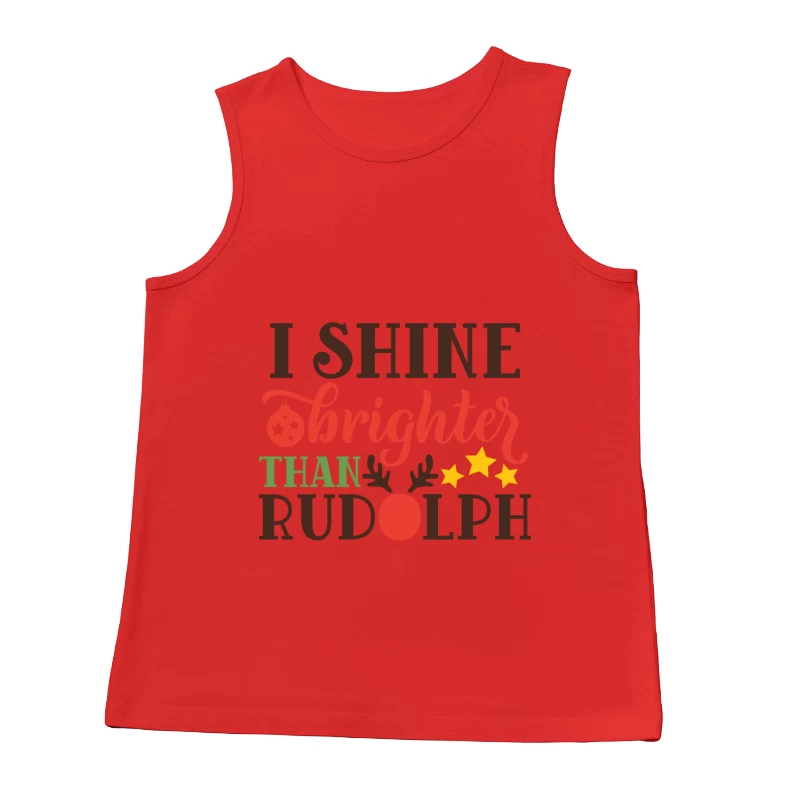 T-shirt Noël Brillant Homme Débardeur