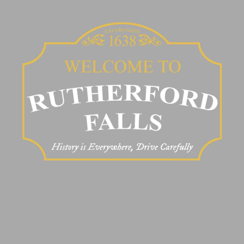 Welcome to Rutherford Falls Female Pullover Hoodie