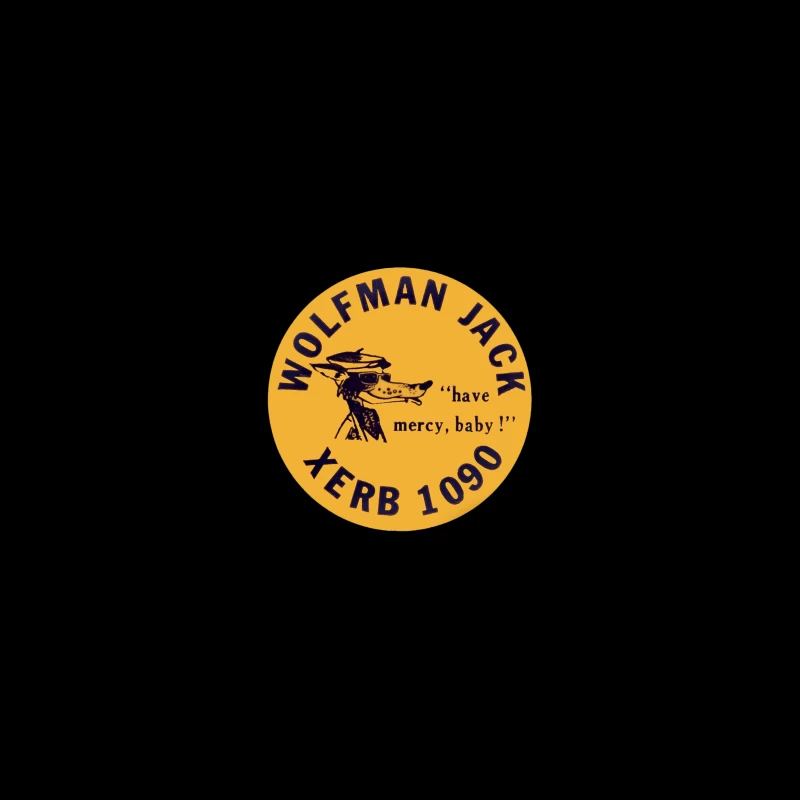 XERB Radio Wolfman Jack Desk Mat