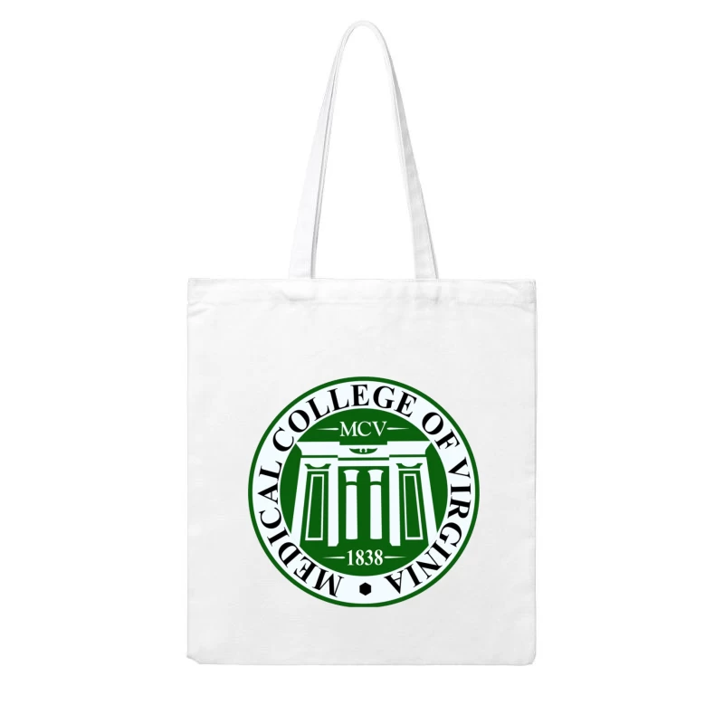 Medical College of Virginia (MCV) Historical Academic Seal from 1838 Cotton Tote Bag