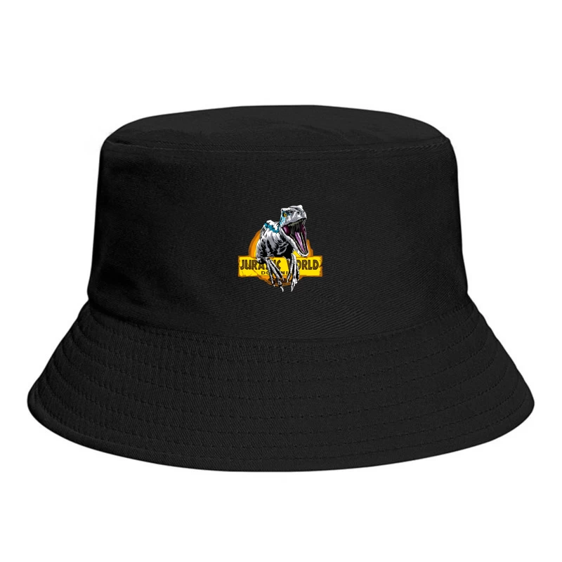 Jurassic World Velociraptor Logo Bucket Hat