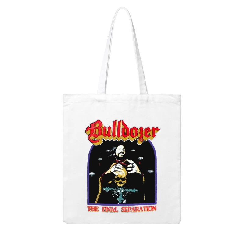 Bulldozer - The Final Separation Metal Album Cover Art Cotton Tote Bag