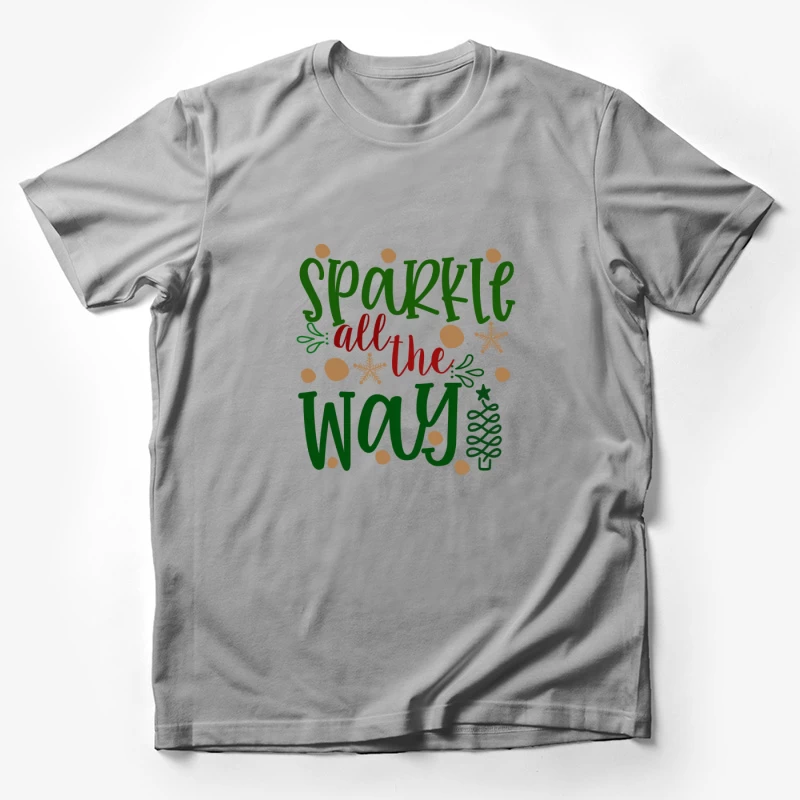 Fête étincelante de Noël Homme T-Shirt