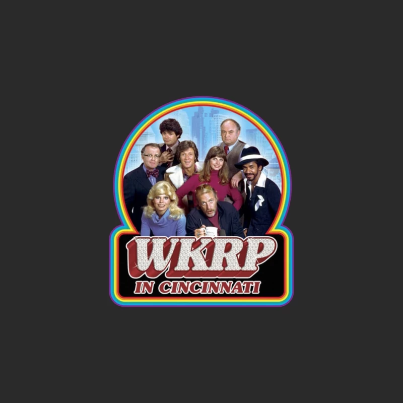 WKRP in Cincinnati skyline logo 6 Baseball Cap