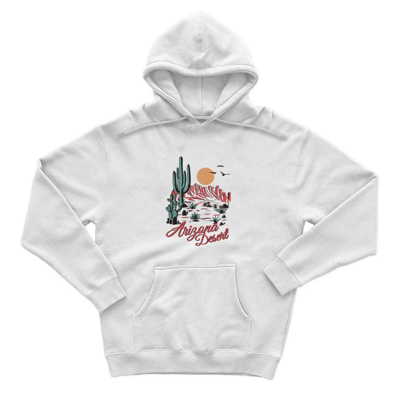 Sonnenuntergang in der Wüste von Arizona Herren Pullover Hoodie