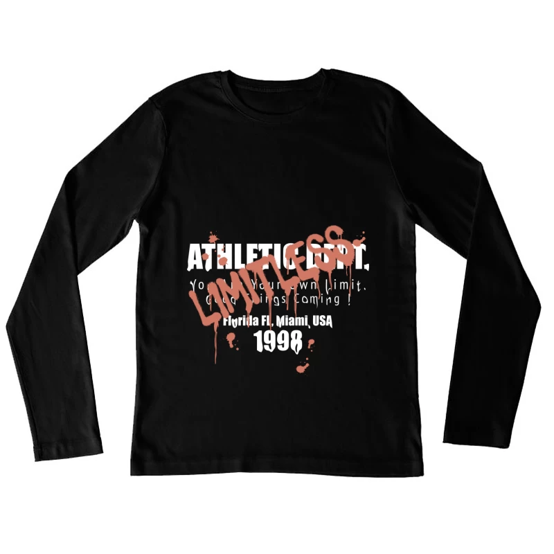 Limitless Sport Inspiration Damen Langarm T-Shirt