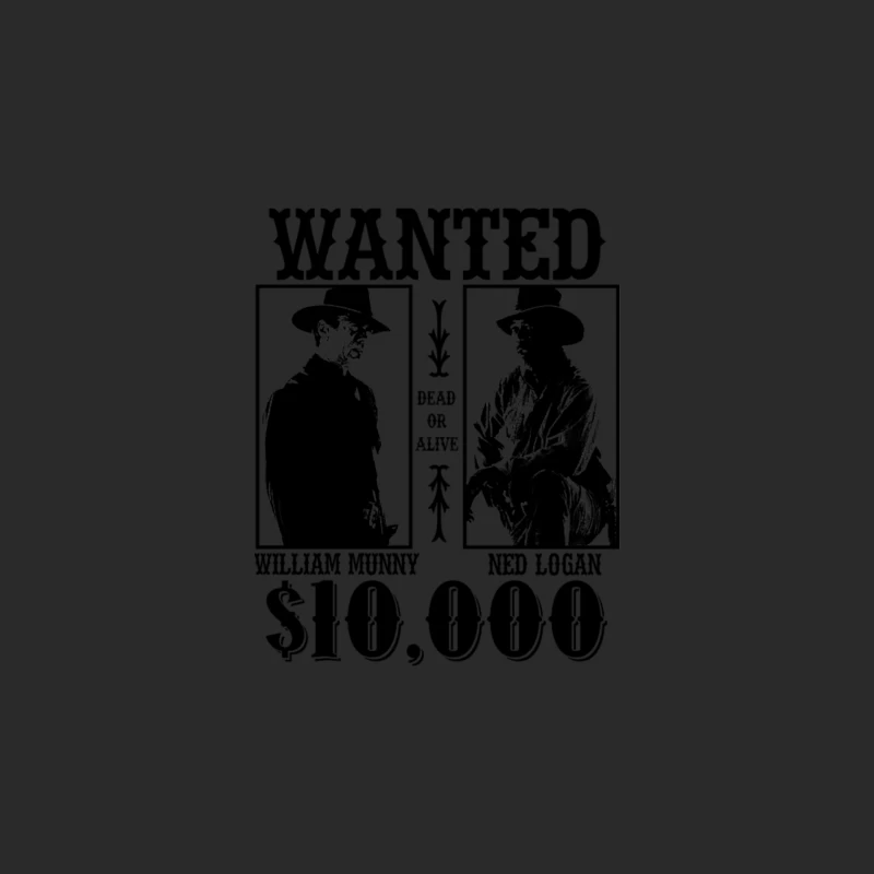 Wanted Poster from Unforgiven Baseball Cap