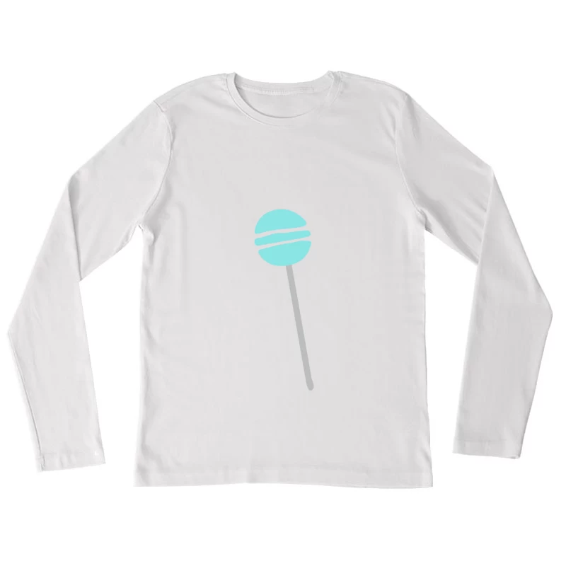 Illustration de sucette bleue Femme Manches Longues T-Shirt