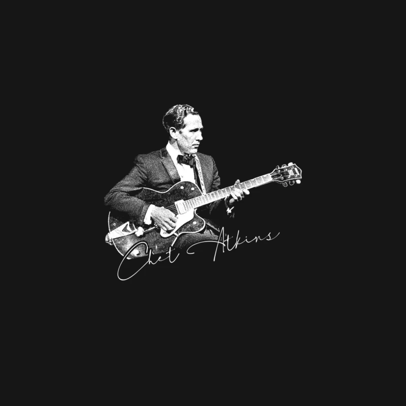 Chet Atkins   Vintage Style Fan Design Desk Mat