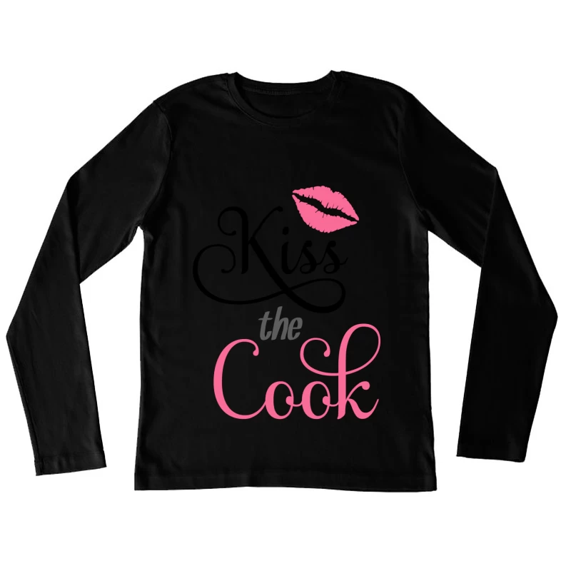 Baiser le cuisinier Femme Manches Longues T-Shirt