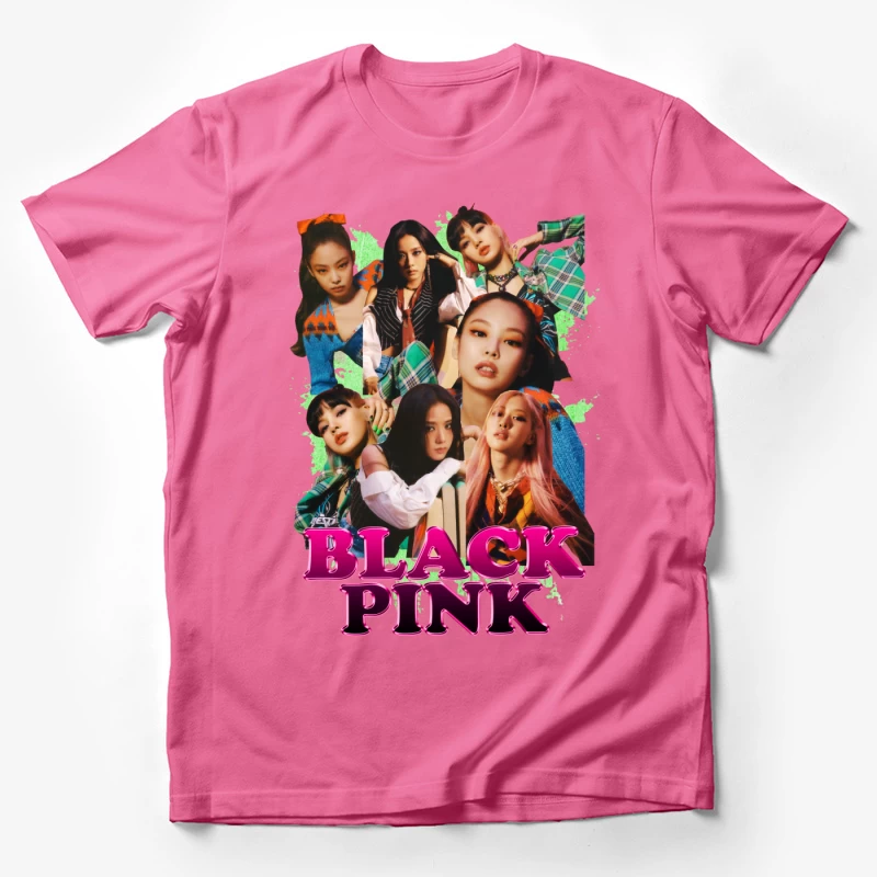 BLACKPINK Music Group Collage Male T-Shirt