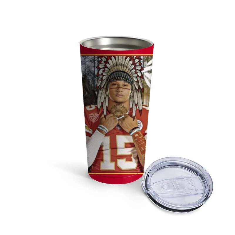 Football - Kansas City Chiefs - Patrick Mahomes - THE CHIEF CHIEF Travel Mug