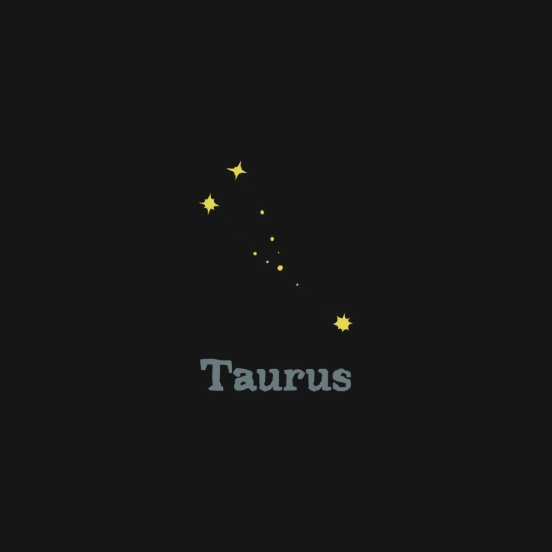 Taurus-Sternbild Illustration Damen Langarm T-Shirt