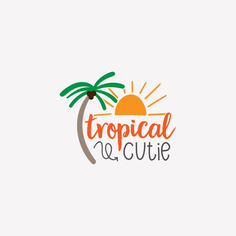 Thème tropical ensoleillé Homme T-Shirt