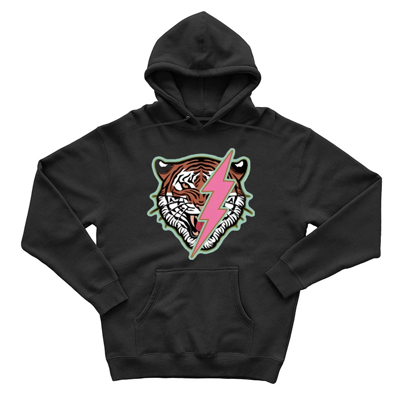 Tiger mit Blitzdesign Herren Pullover Hoodie