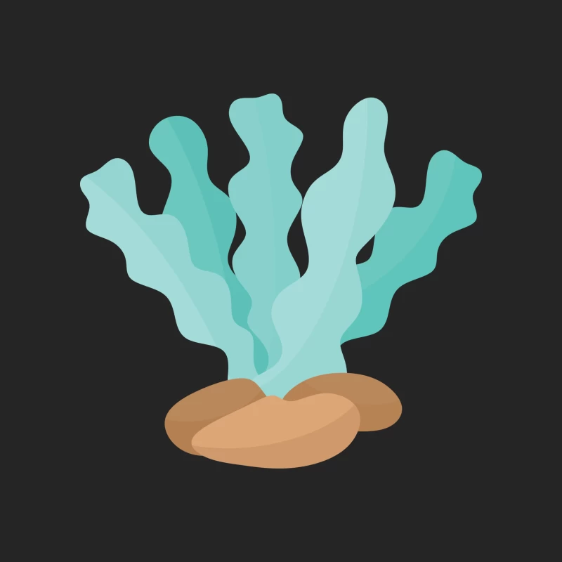 Illustration de plantes aquatiques Femme Sweat-shirt à enfiler