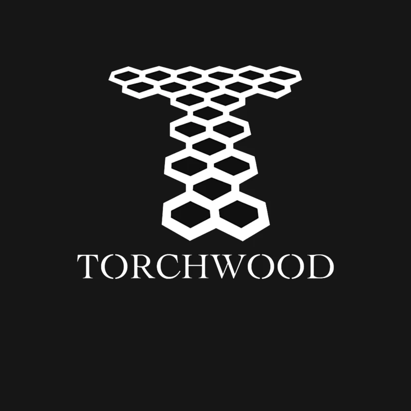 Torchwood Series Geometric Hexagonal Logo Design Female Long Sleeve T-Shirt