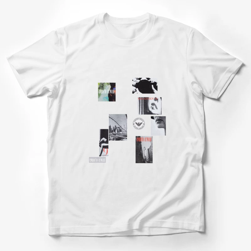 Emporio Armani Modemagazin-Collage Herren T-Shirt