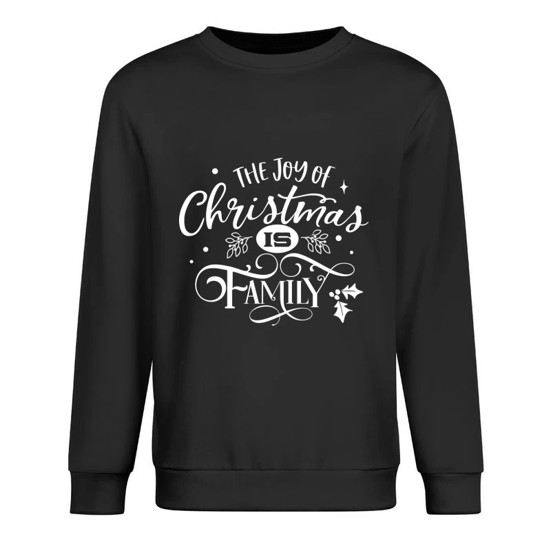 La joie de Noël est la famille Homme Sweat-shirt à enfiler