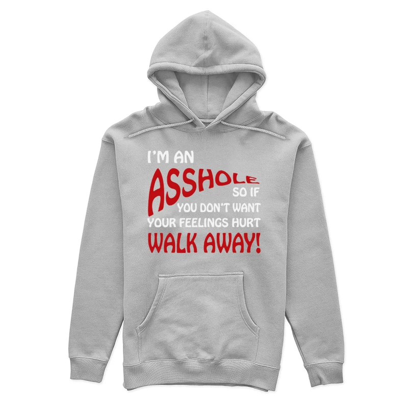I_m An Ass Hole @sshole Funny Female Pullover Hoodie