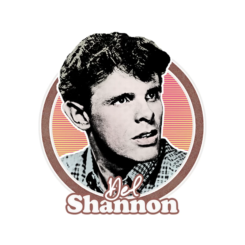 Del Shannon  Retro Style Fan Design Tapestry
