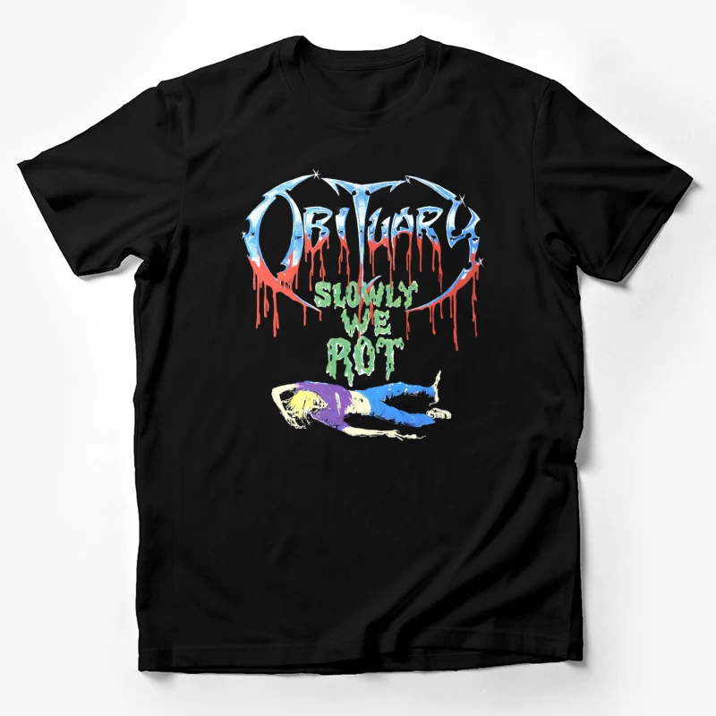 Obituary Slowly We Rot Male T-Shirt