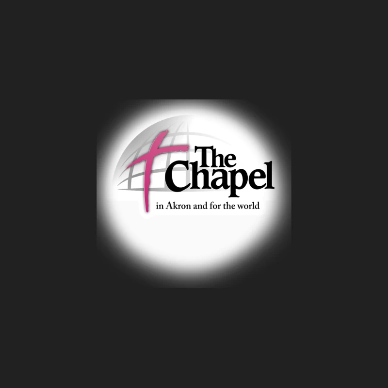 The Chapel Church Logo with Pink Cross - Akron Religious Organization Bucket Hat