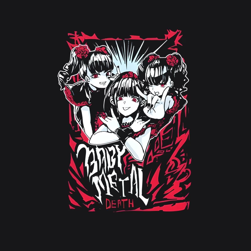 Babymetal Death Female Pullover Hoodie