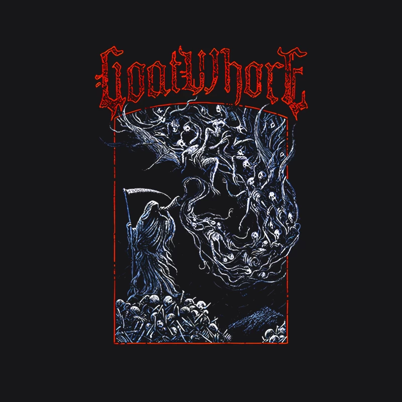 Goatwhore Death Horn Male Pullover Hoodie