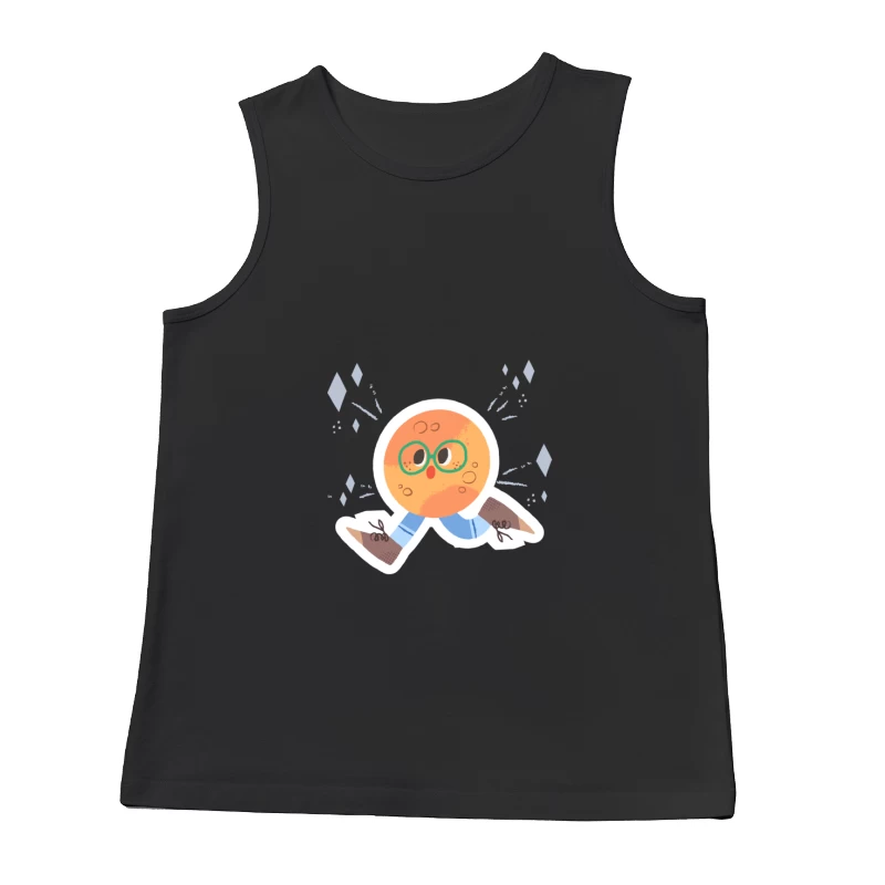 Lustiger Keks mit Brille Herren Tanktops