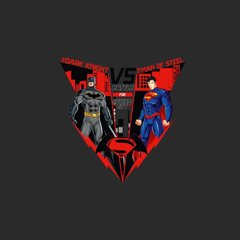 Batman vs Superman: Battle for Gotham City Baseball Cap