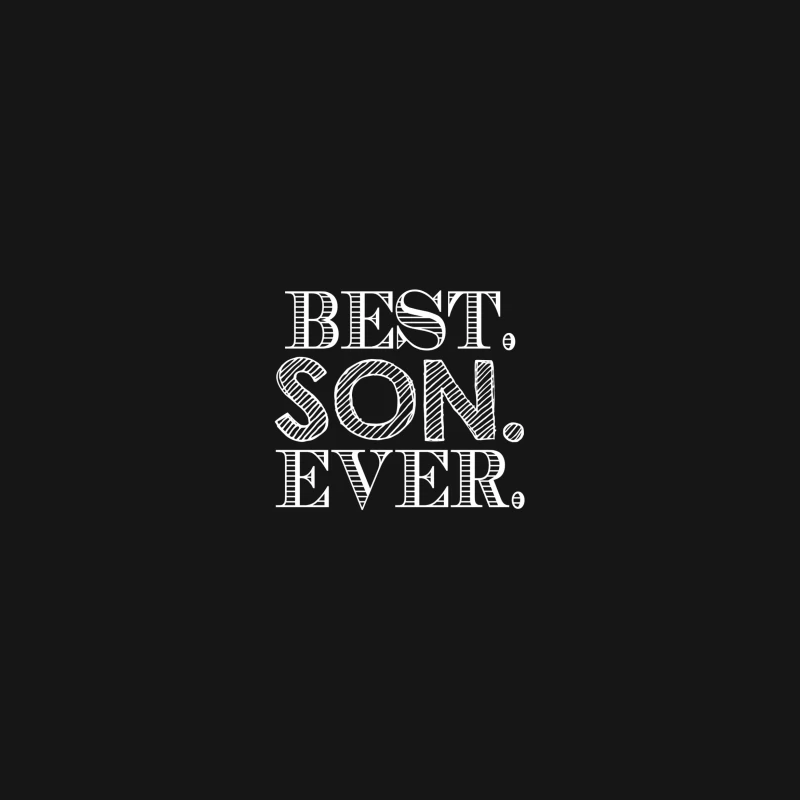 Design avec texte 'Best Son Ever' Femme T-Shirt