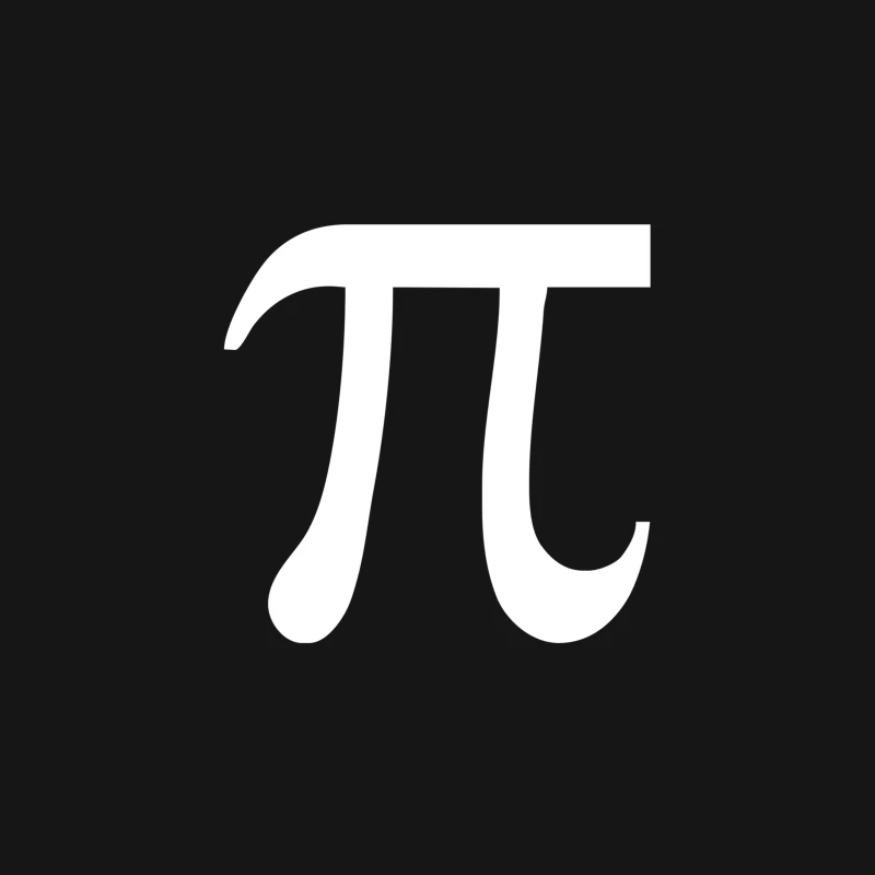 Pi Symbol Desk Mat