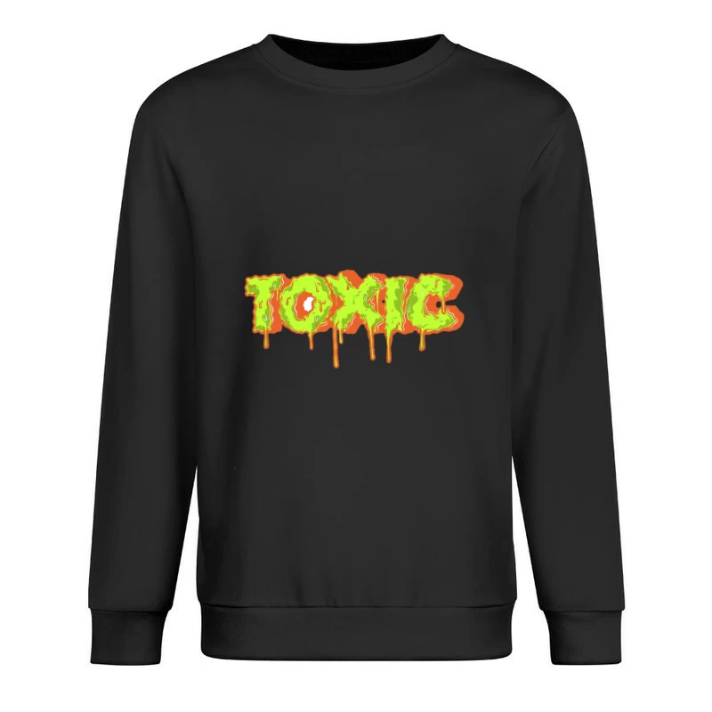 Kreatives giftiges Schleimdesign Herren Pullover Sweatshirt
